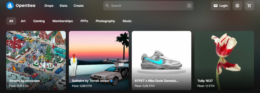 OpenSea Marketplace