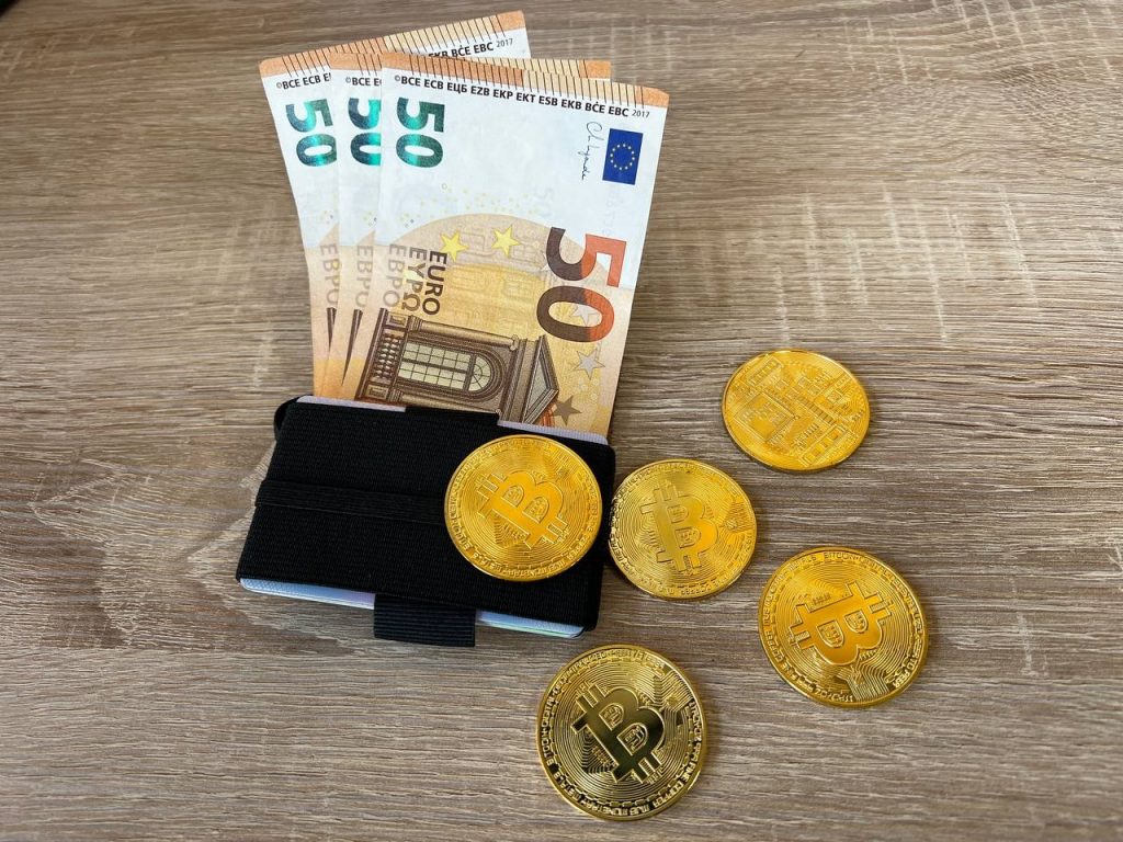 Bitcoin Genesis Block - Euro Wallet with BTC coins