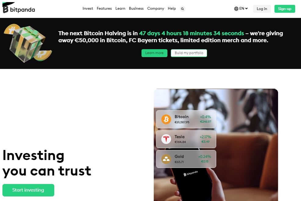 Best Crypto Exchanges In Spain - Bitpanda